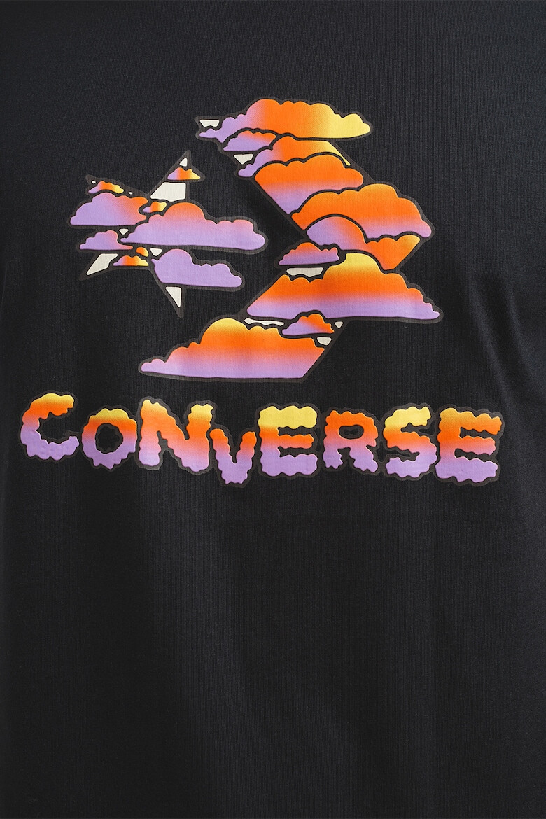 Converse ​Памучна тениска Star Chevron Clouds - Pepit.bg
