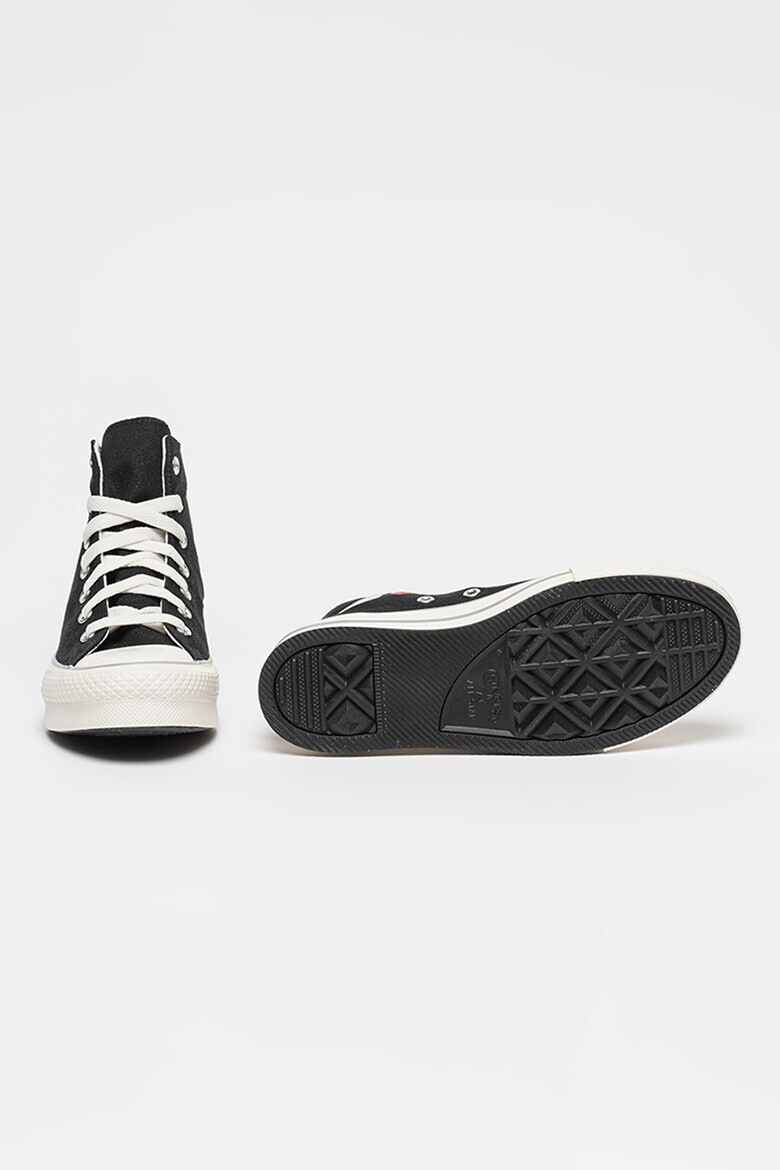 Converse Текстилни кецове със сърцевиден принт - Pepit.bg