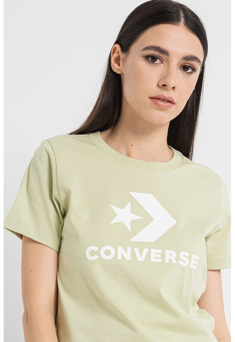 Converse Тениска Boosted Star Chevron с овално деколте - Pepit.bg