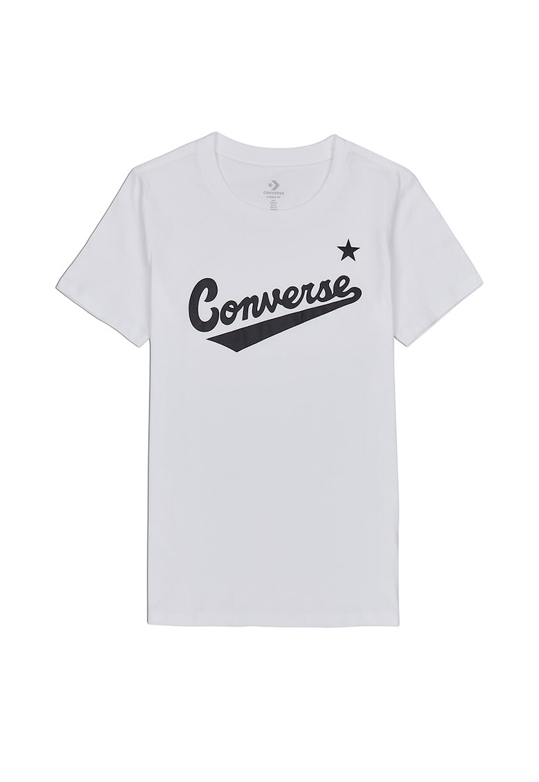 Converse Памучна тениска с лого - Pepit.bg