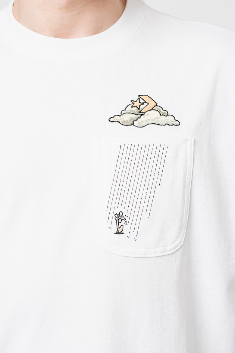 Converse Тениска Novelty с пришит джоб - Pepit.bg