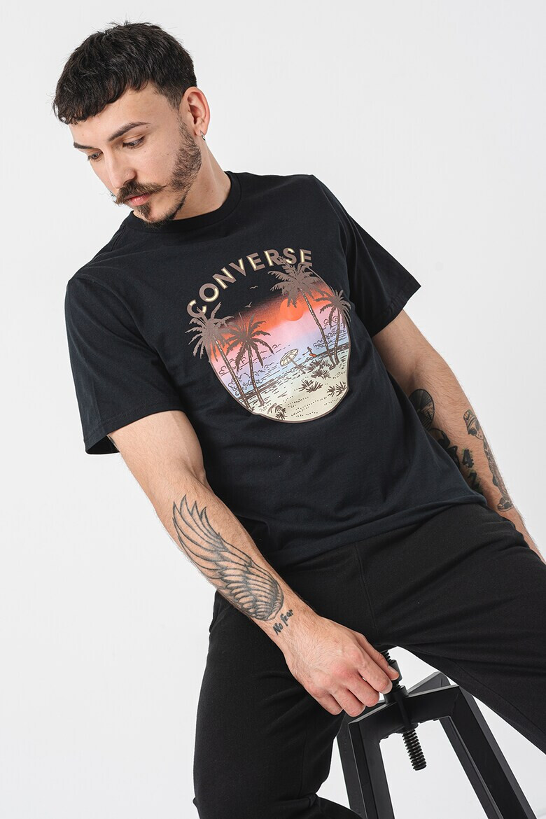 Converse Тениска Resort с овално деколте - Pepit.bg