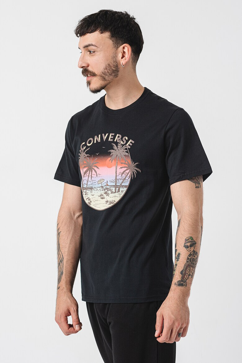 Converse Тениска Resort с овално деколте - Pepit.bg