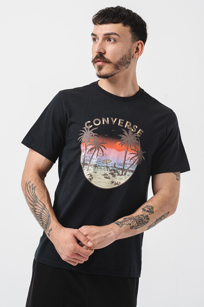 Converse Тениска Resort с овално деколте - Pepit.bg