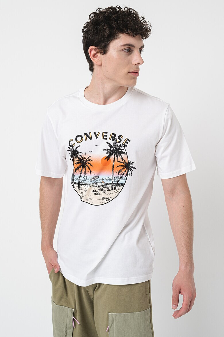 Converse Тениска Resort с овално деколте - Pepit.bg