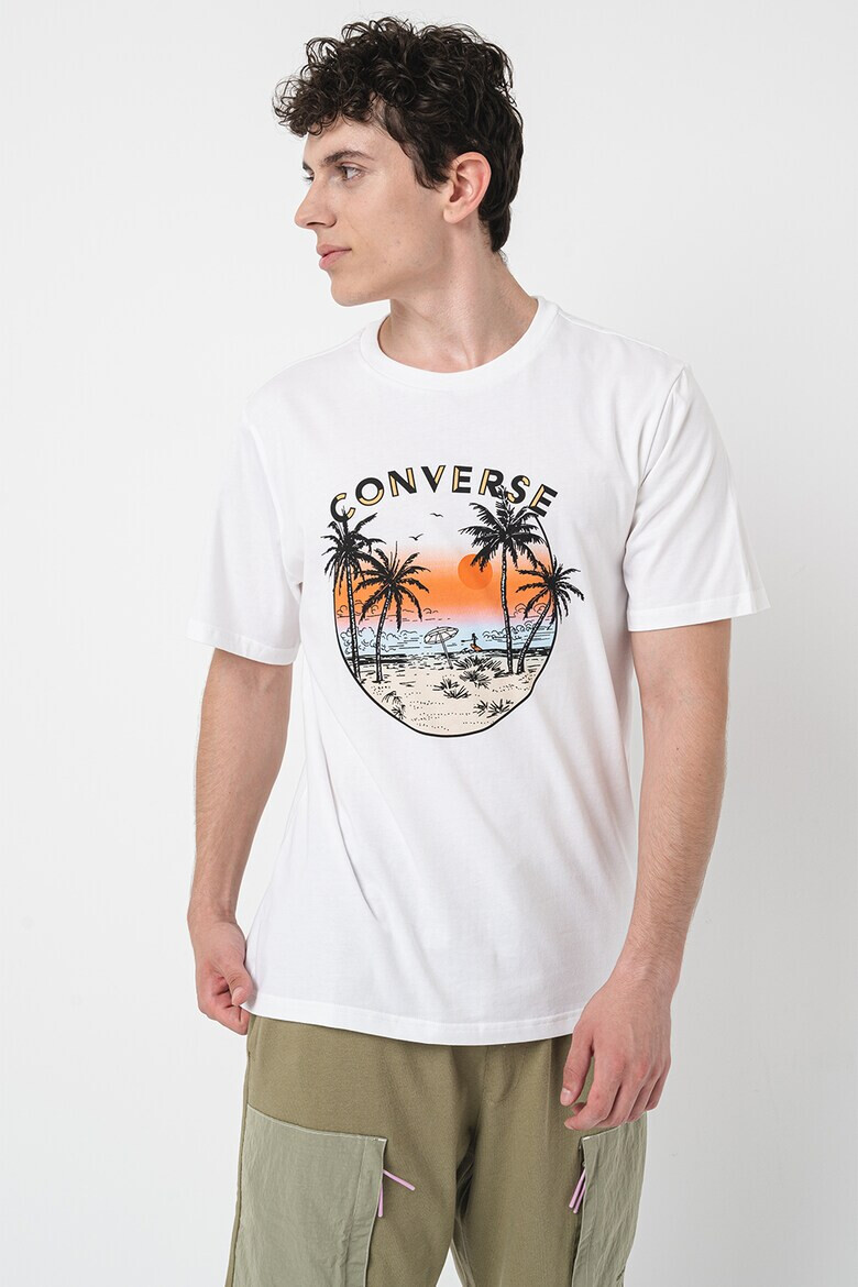 Converse Тениска Resort с овално деколте - Pepit.bg