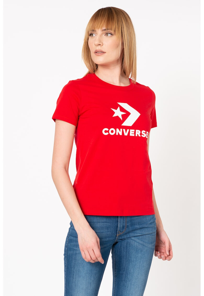 Converse Тениска с лого - Pepit.bg