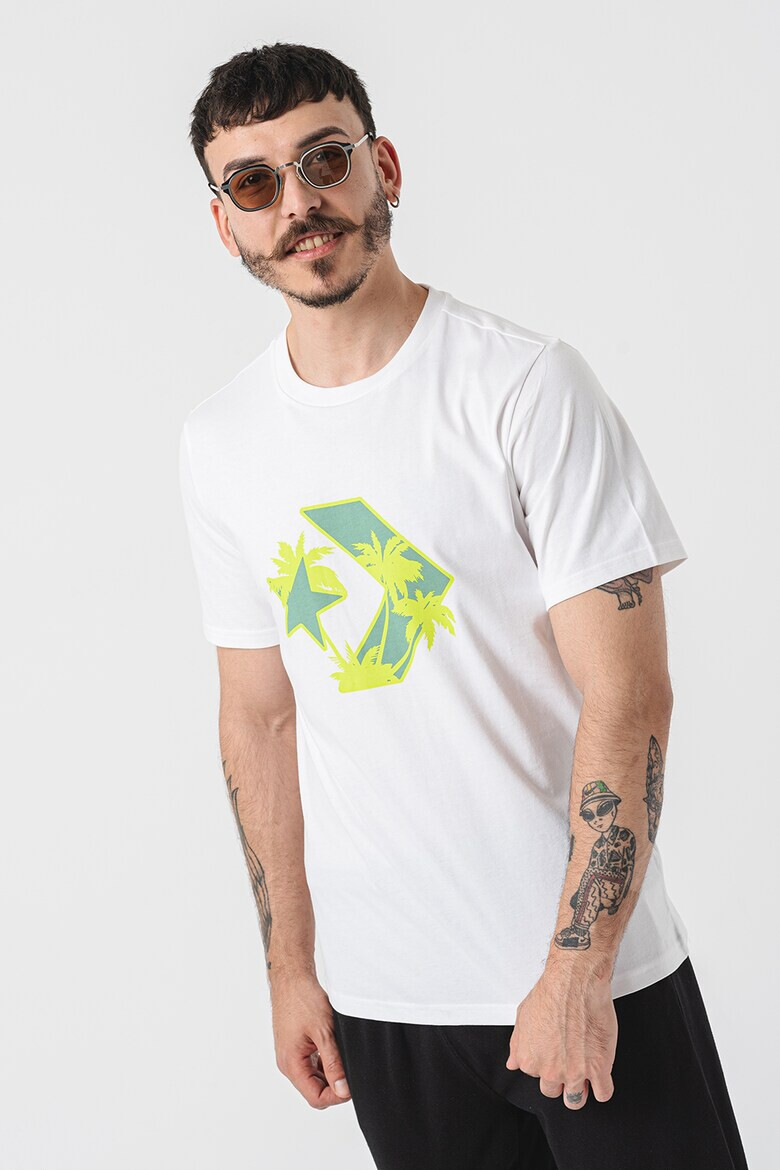 Converse Тениска Star Chevron с овално деколте - Pepit.bg