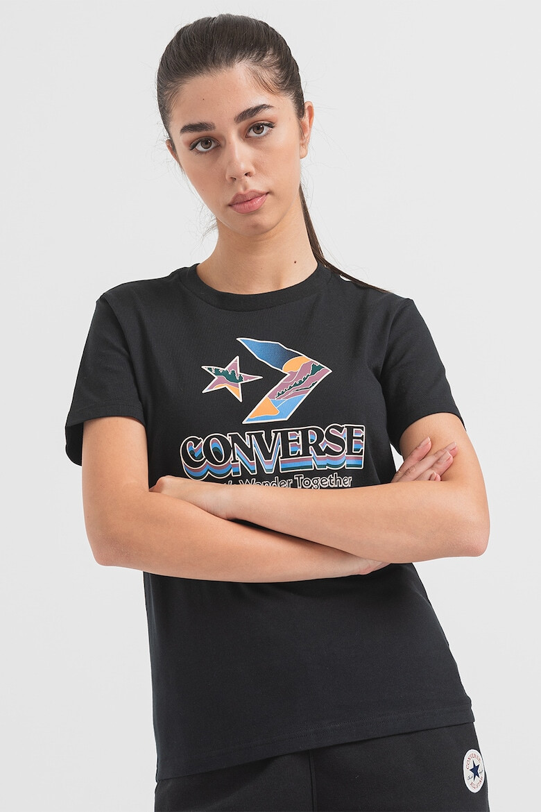 Converse Тениска Star с шеврон - Pepit.bg