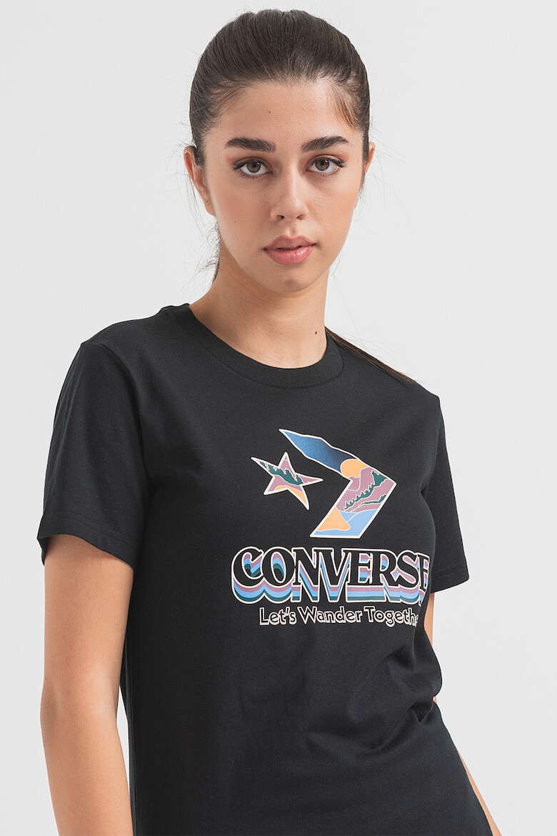 Converse Тениска Star с шеврон - Pepit.bg