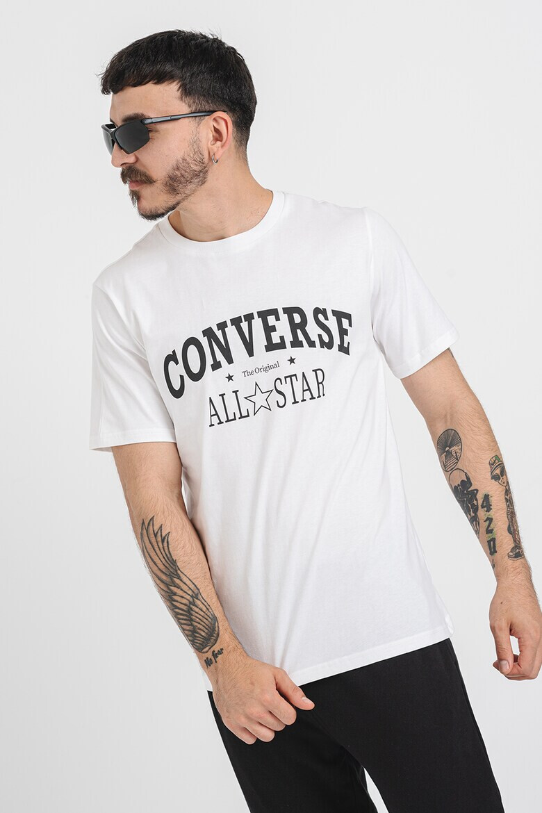 Converse Тениска Vintage с овално деколте - Pepit.bg