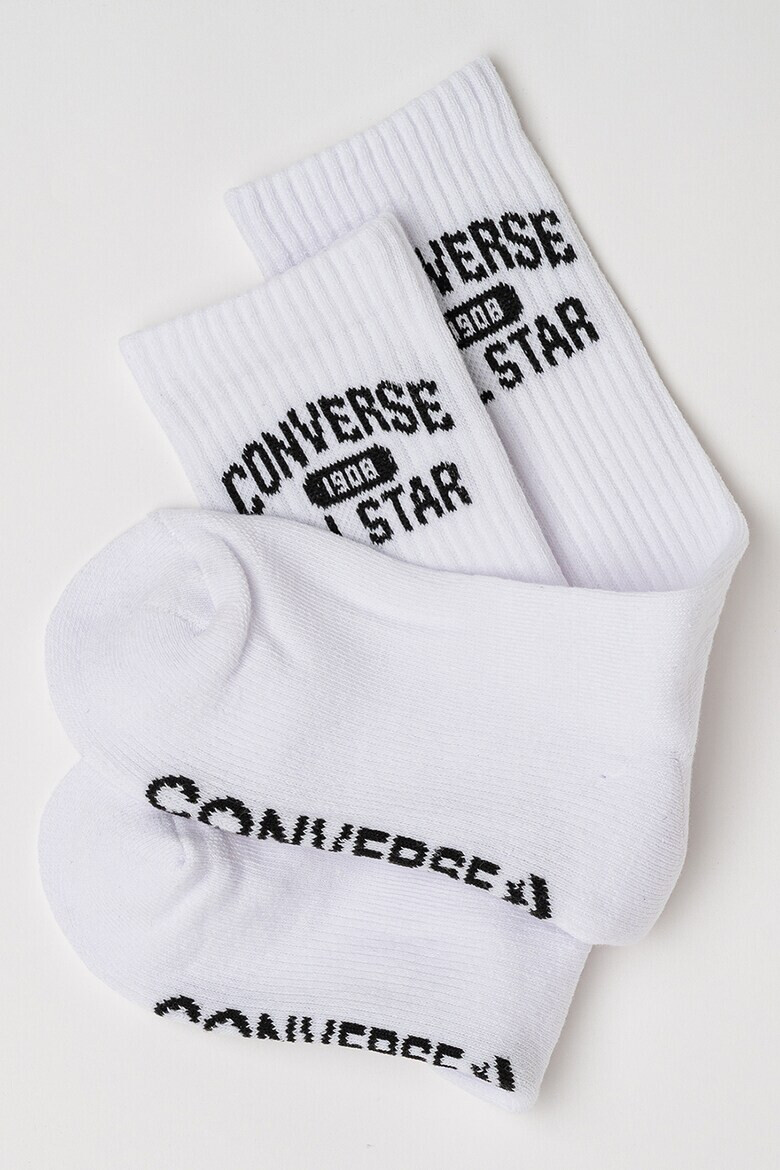 Converse Унисекс дълги чорапи All Star - 2 чифта - Pepit.bg