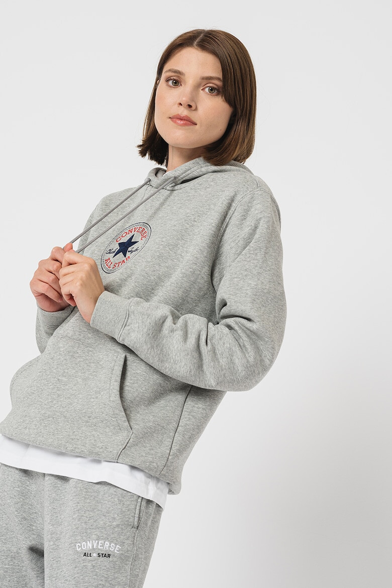 Converse Унисекс худи Chuck Patch Core с джоб кенгуру - Pepit.bg