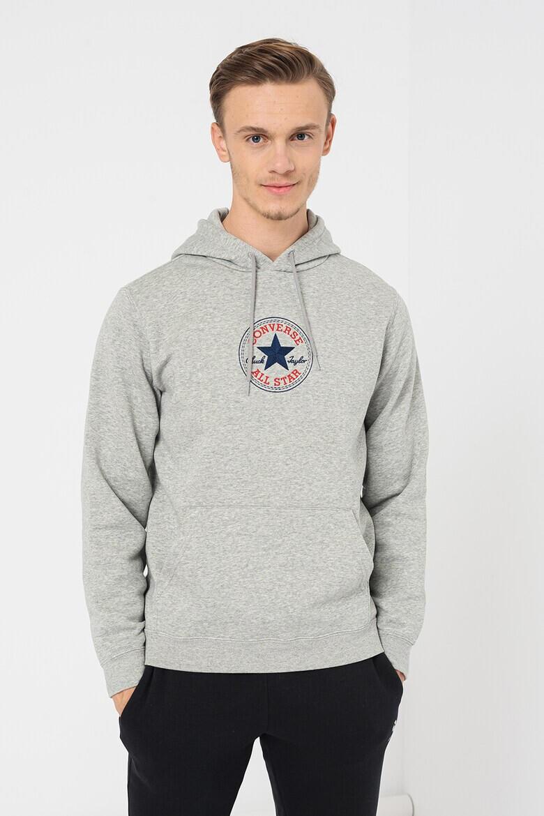 Converse Унисекс худи Chuck Patch Core с джоб кенгуру - Pepit.bg