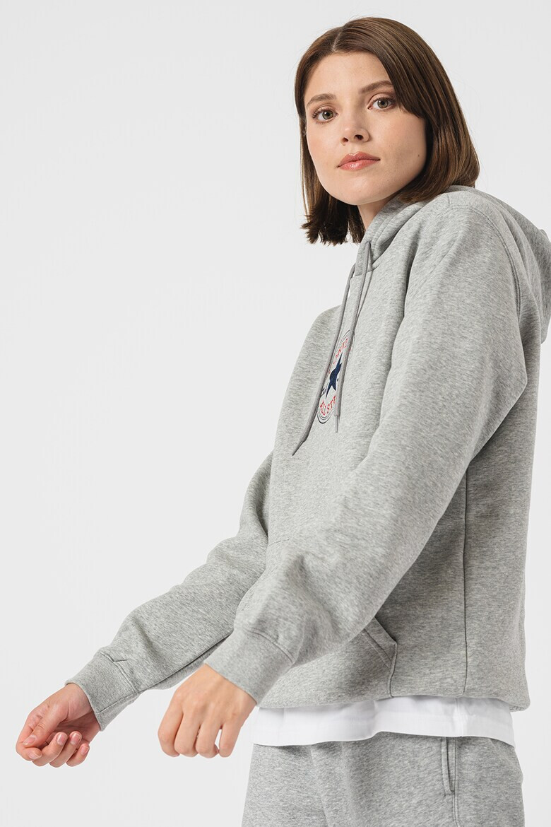 Converse Унисекс худи Chuck Patch Core с джоб кенгуру - Pepit.bg