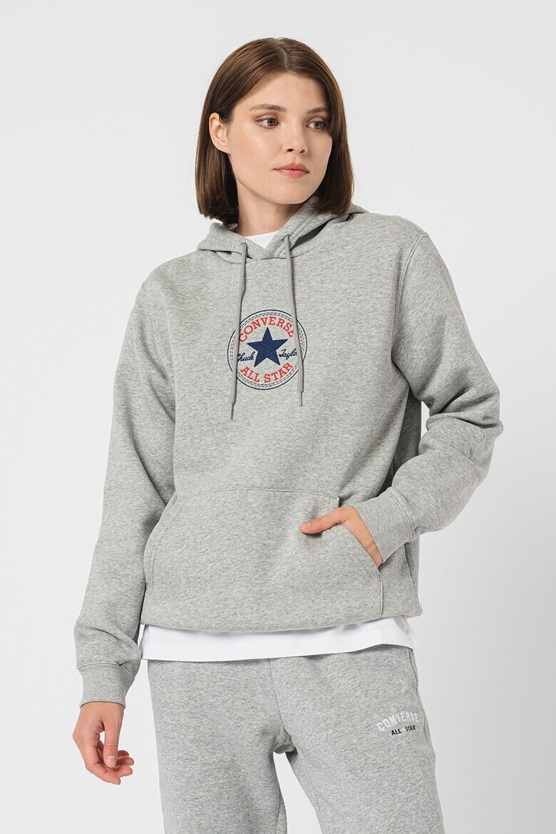 Converse Унисекс худи Chuck Patch Core с джоб кенгуру - Pepit.bg