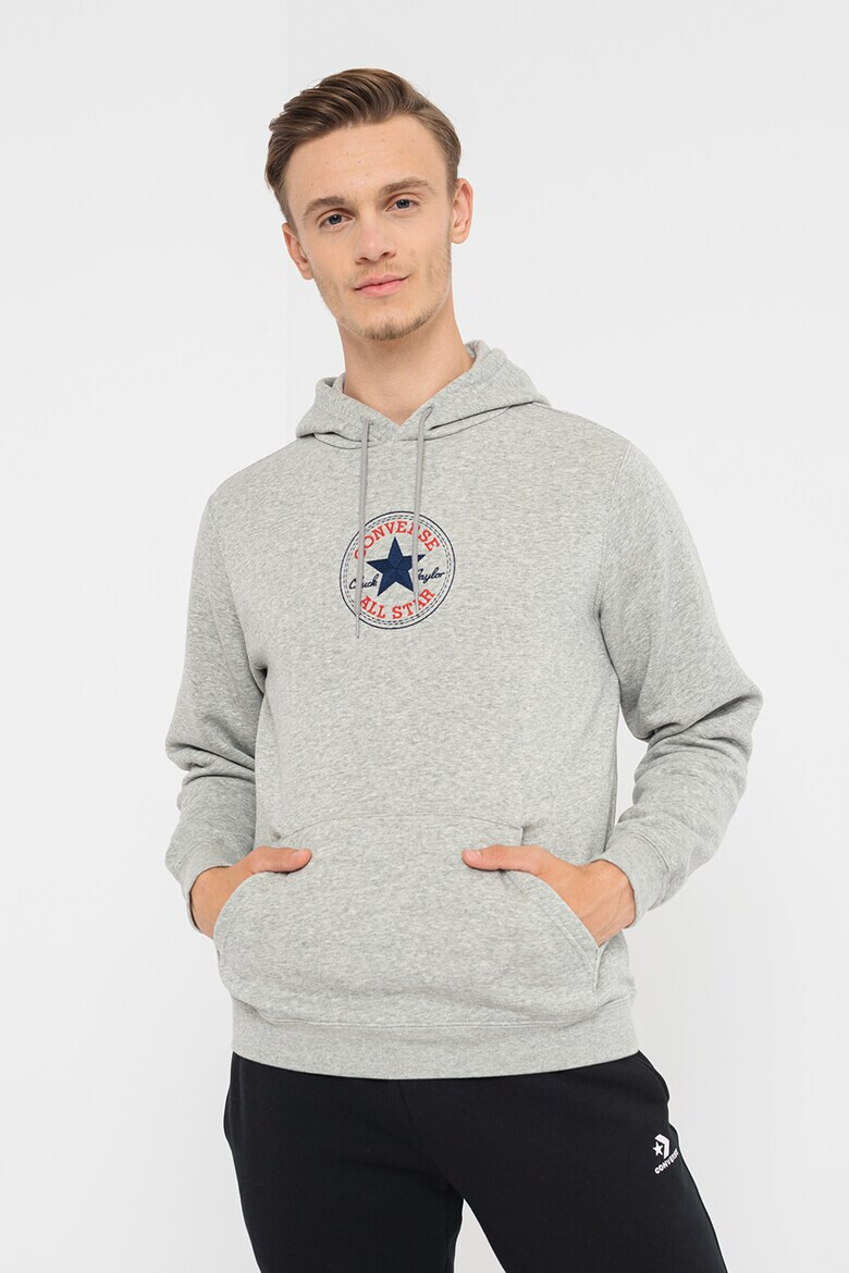 Converse Унисекс худи Chuck Patch Core с джоб кенгуру - Pepit.bg