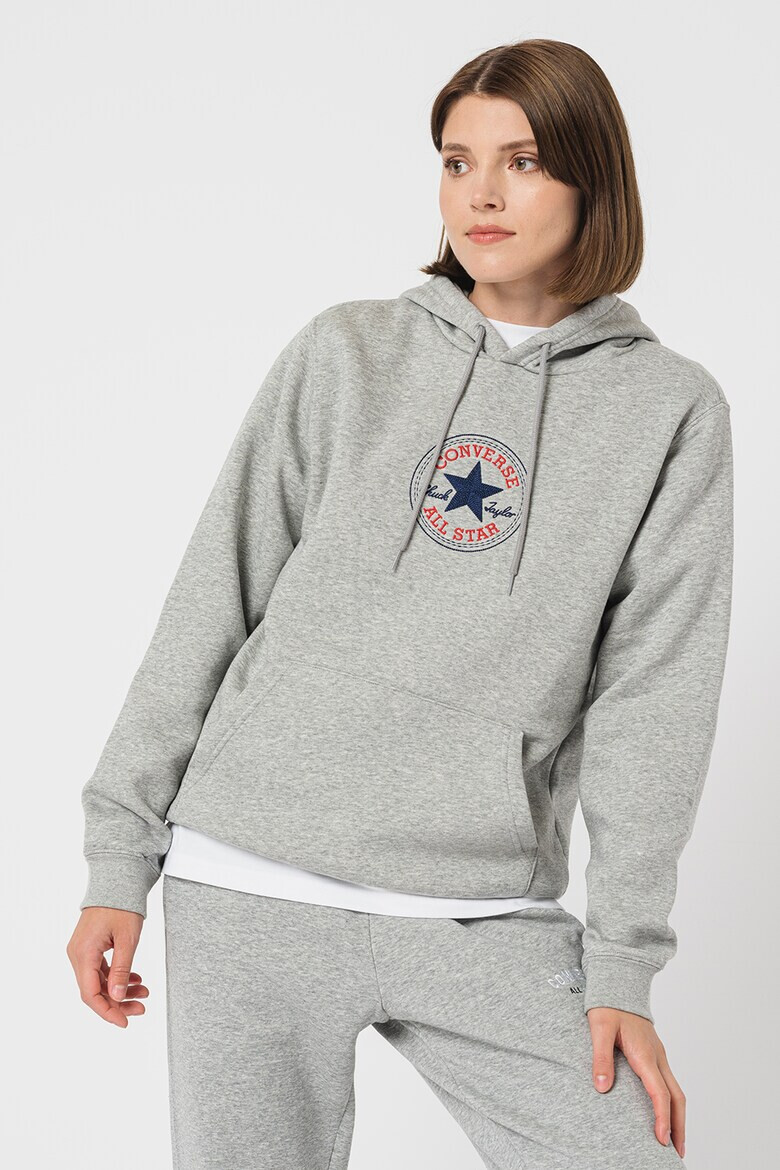 Converse Унисекс худи Chuck Patch Core с джоб кенгуру - Pepit.bg