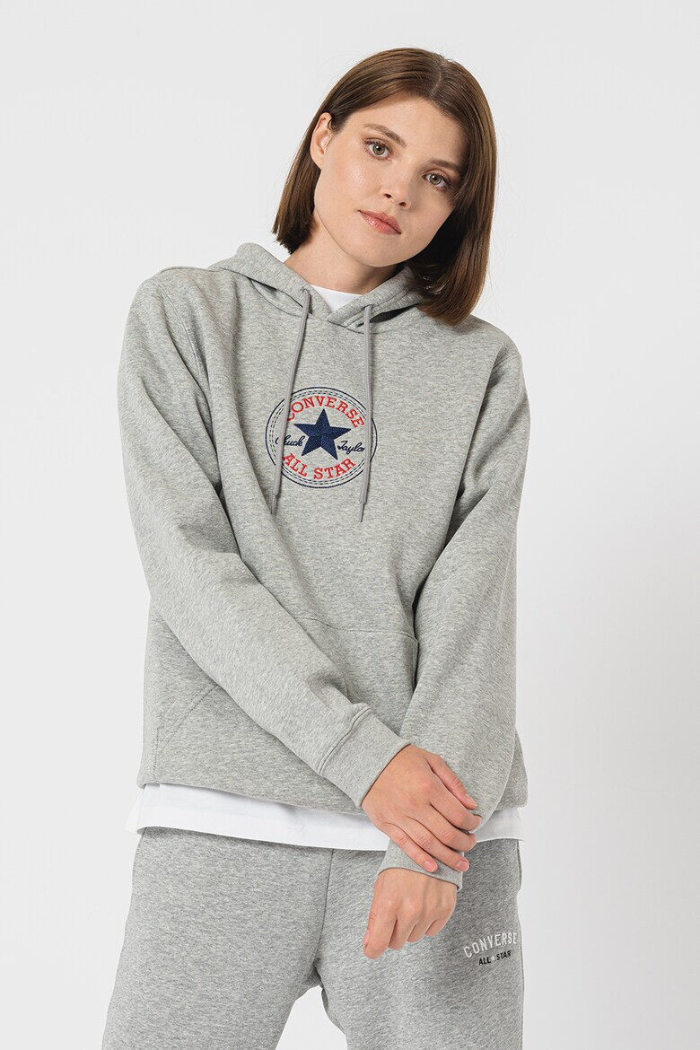 Converse Унисекс худи Chuck Patch Core с джоб кенгуру - Pepit.bg