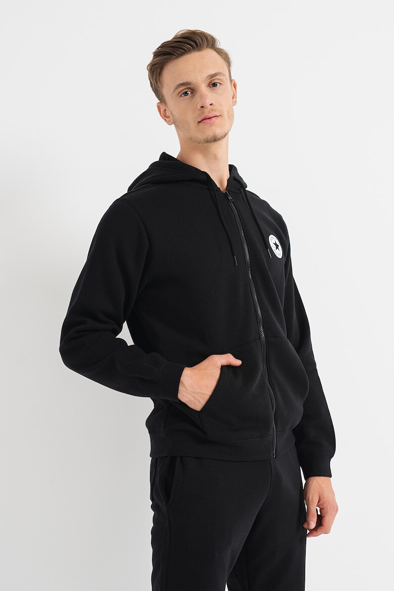 Converse Унисекс худи с памук и лого - Pepit.bg