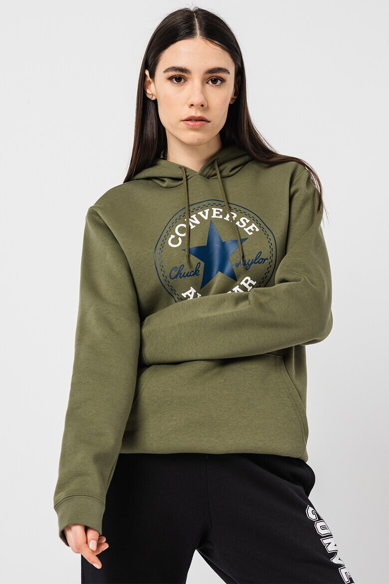 Converse Унисекс худи Chuck Patch с джоб кенгуру - Pepit.bg