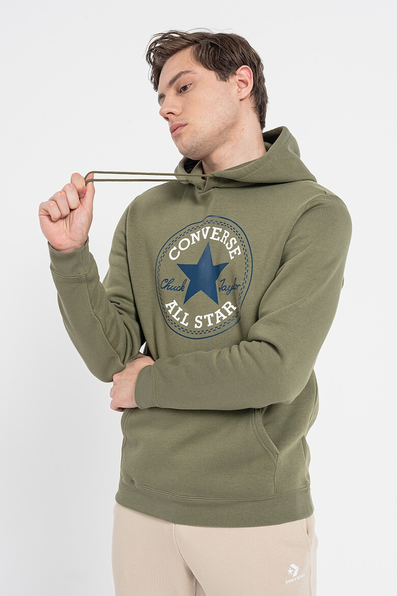 Converse Унисекс худи Chuck Patch с джоб кенгуру - Pepit.bg