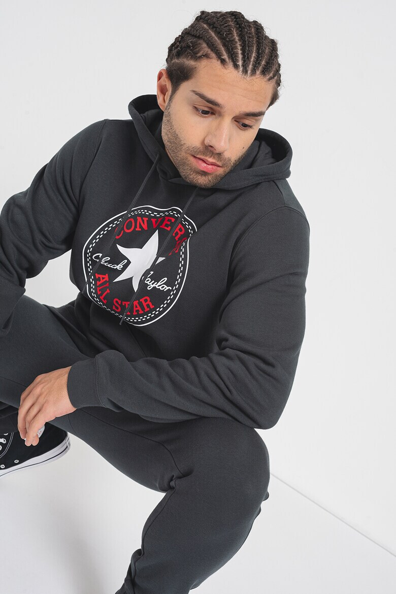 Converse Унисекс худи Chuck Patch с джоб кенгуру - Pepit.bg