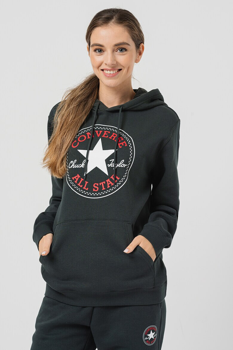 Converse Унисекс худи Chuck Patch с джоб кенгуру - Pepit.bg