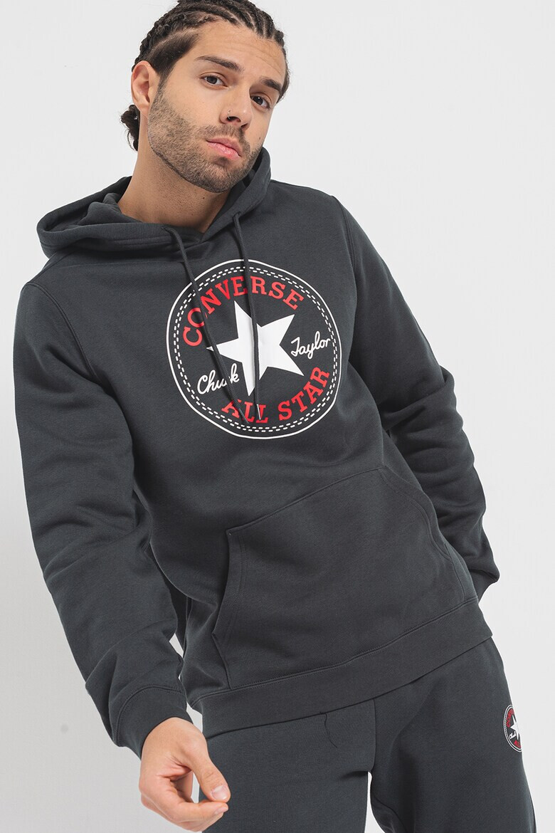 Converse Унисекс худи Chuck Patch с джоб кенгуру - Pepit.bg