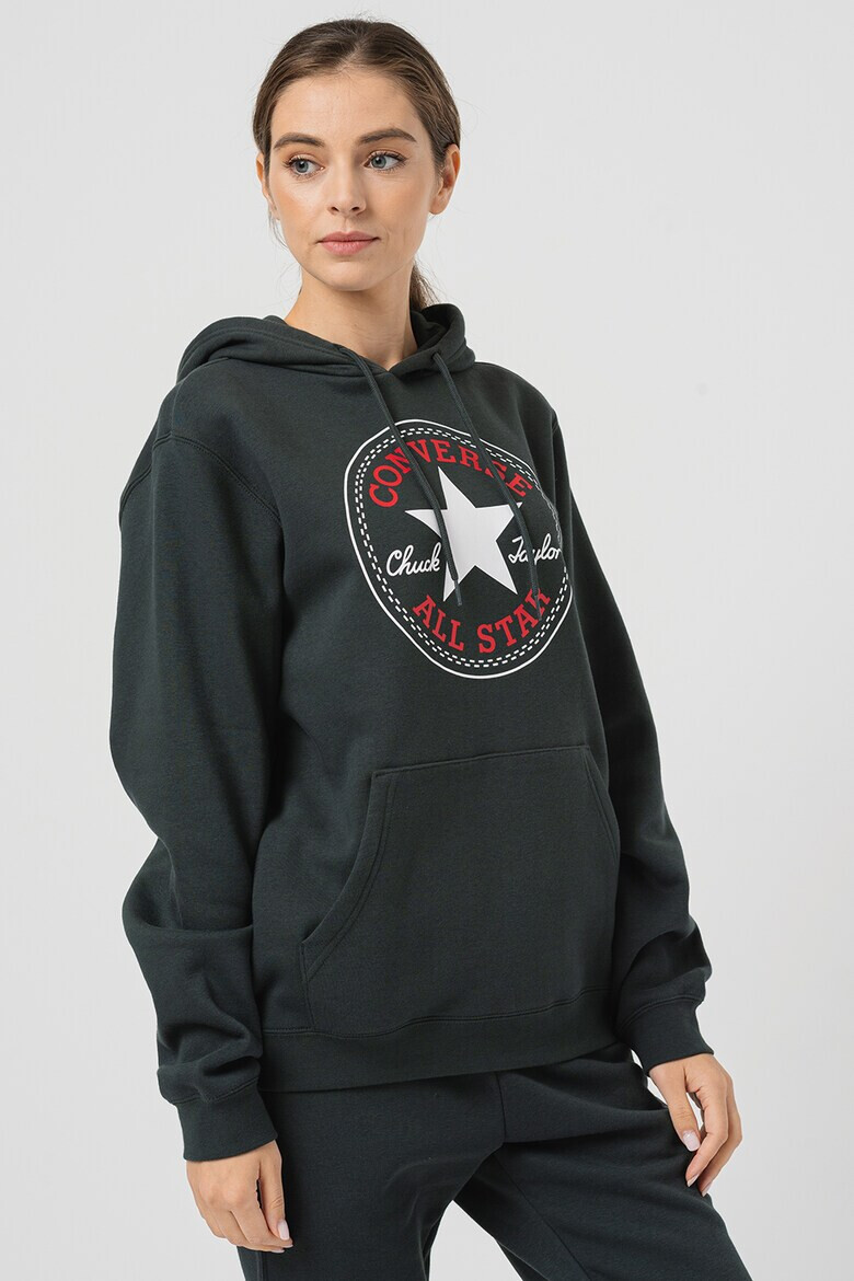 Converse Унисекс худи Chuck Patch с джоб кенгуру - Pepit.bg