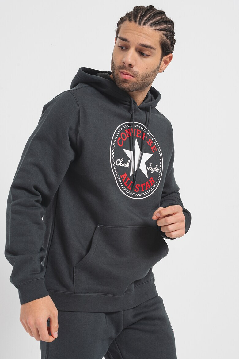 Converse Унисекс худи Chuck Patch с джоб кенгуру - Pepit.bg