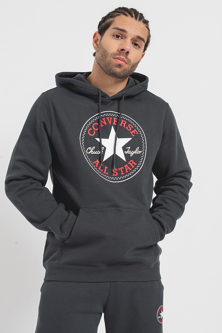 Converse Унисекс худи Chuck Patch с джоб кенгуру - Pepit.bg