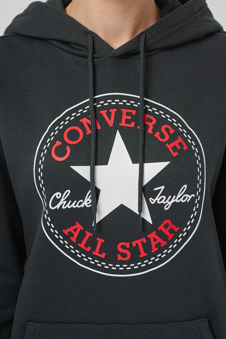 Converse Унисекс худи Chuck Patch с джоб кенгуру - Pepit.bg