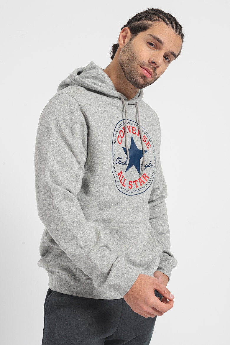 Converse Унисекс худи Chuck Patch с джоб кенгуру - Pepit.bg