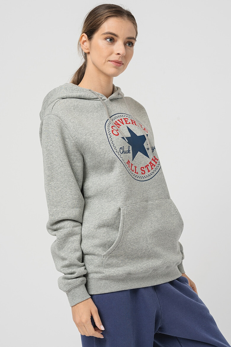 Converse Унисекс худи Chuck Patch с джоб кенгуру - Pepit.bg
