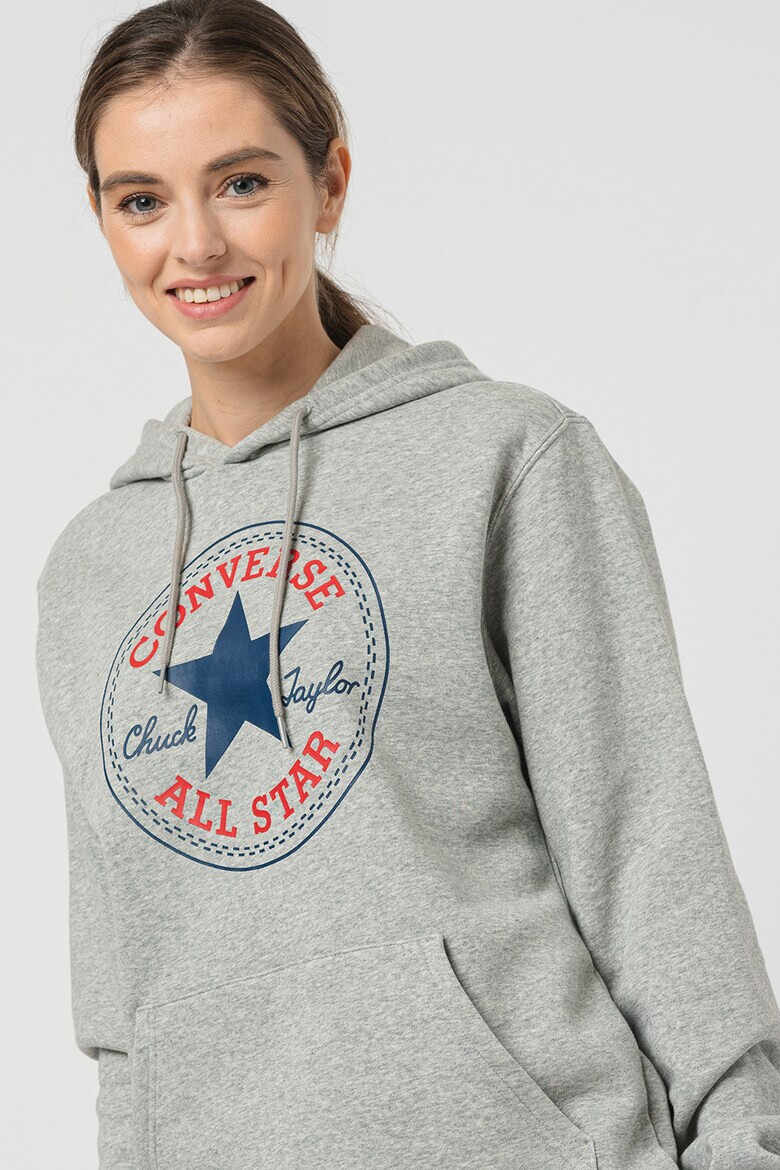 Converse Унисекс худи Chuck Patch с джоб кенгуру - Pepit.bg