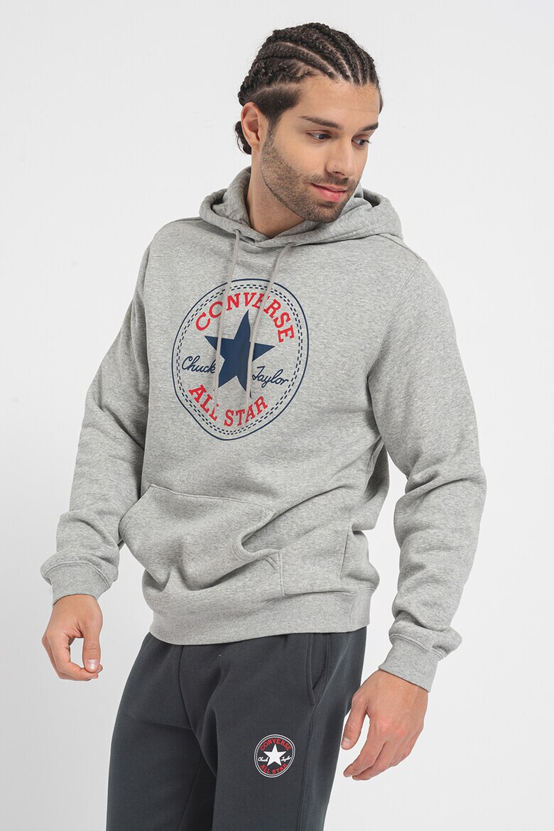Converse Унисекс худи Chuck Patch с джоб кенгуру - Pepit.bg