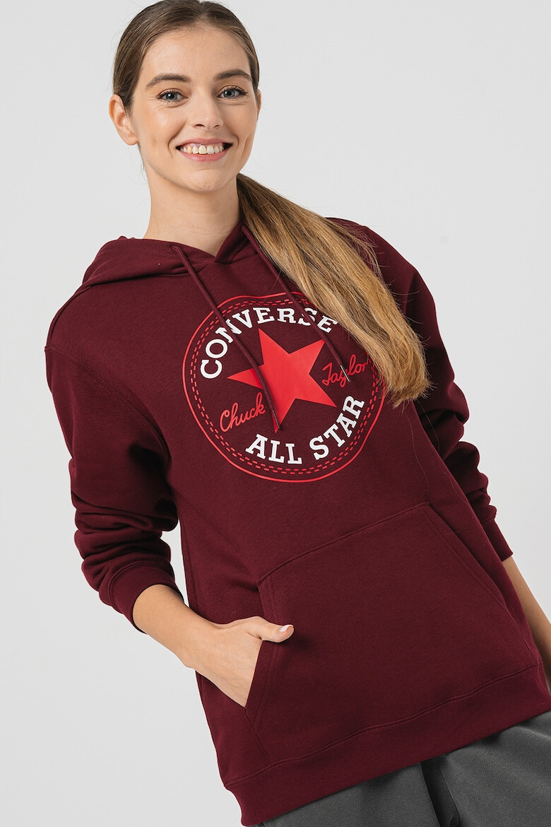 Converse Унисекс худи Chuck Patch с джоб кенгуру - Pepit.bg