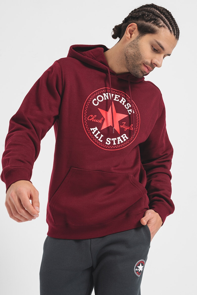 Converse Унисекс худи Chuck Patch с джоб кенгуру - Pepit.bg
