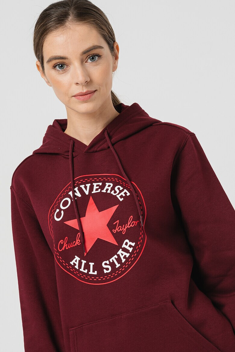 Converse Унисекс худи Chuck Patch с джоб кенгуру - Pepit.bg