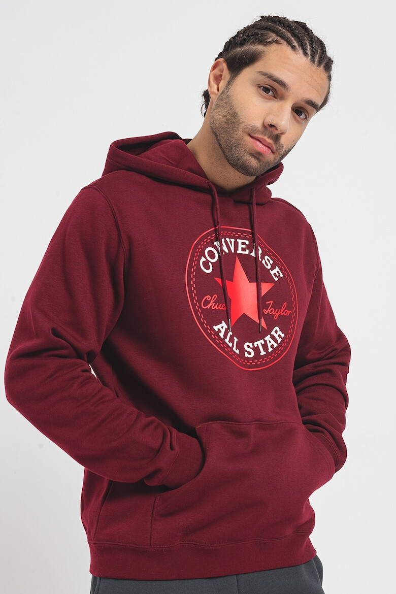 Converse Унисекс худи Chuck Patch с джоб кенгуру - Pepit.bg