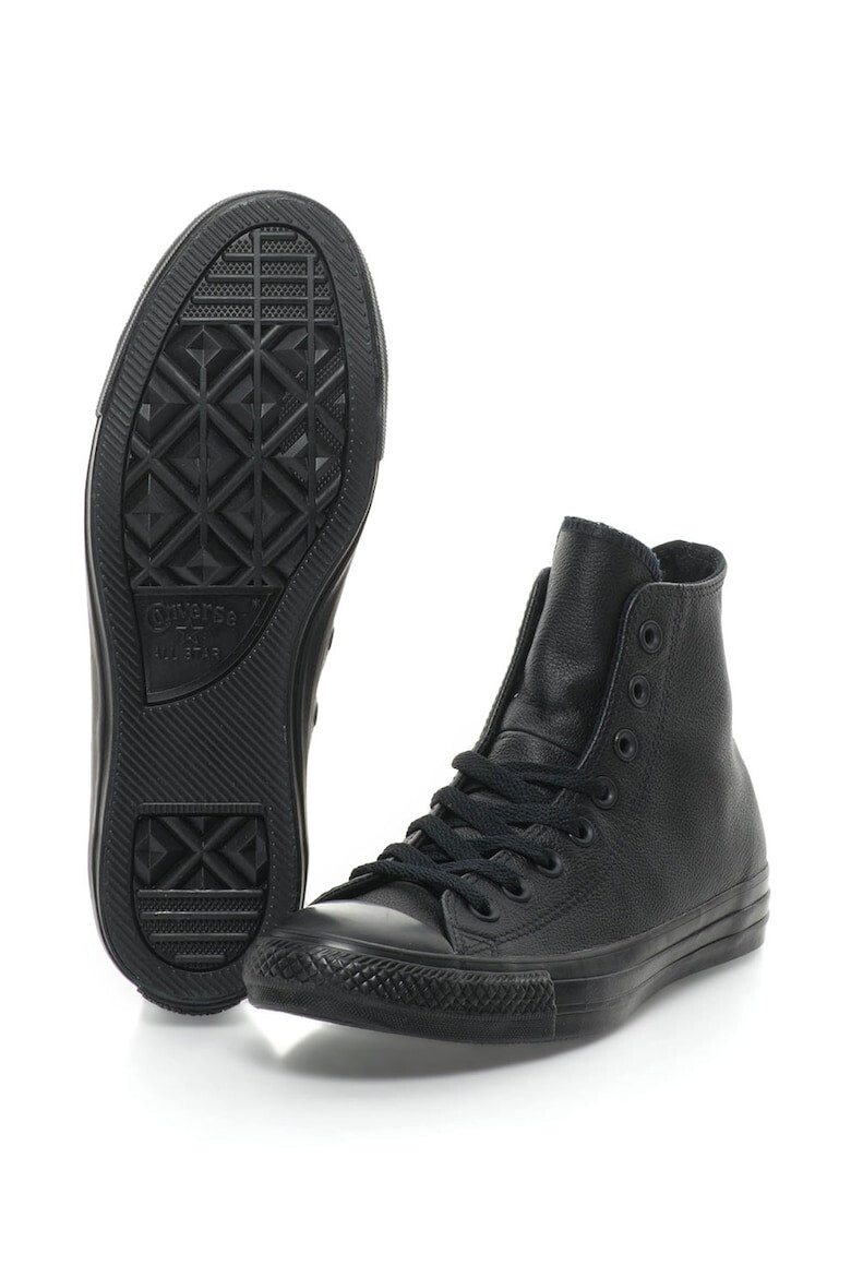 Converse Унисекс кожени кецове Chuck Taylor - Черен - Pepit.bg