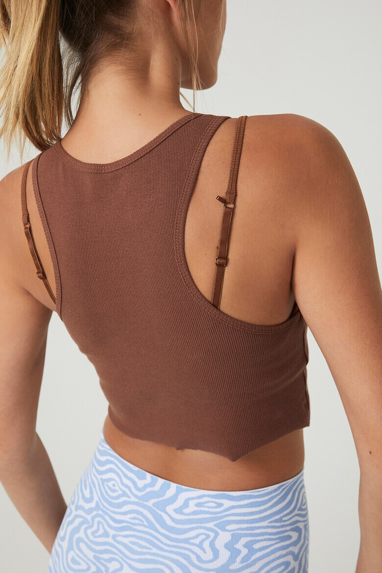 Cotton On Къс топ с рипс - Pepit.bg