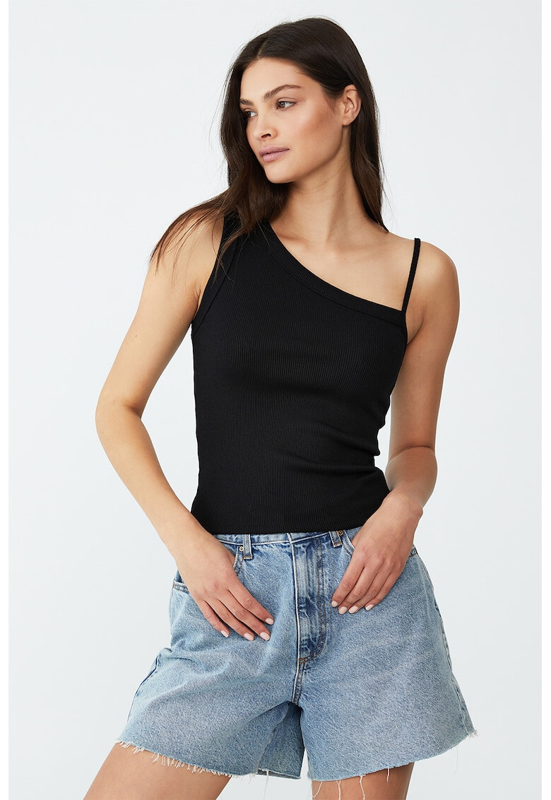 Cotton On Топ с рипсен ефект - Pepit.bg