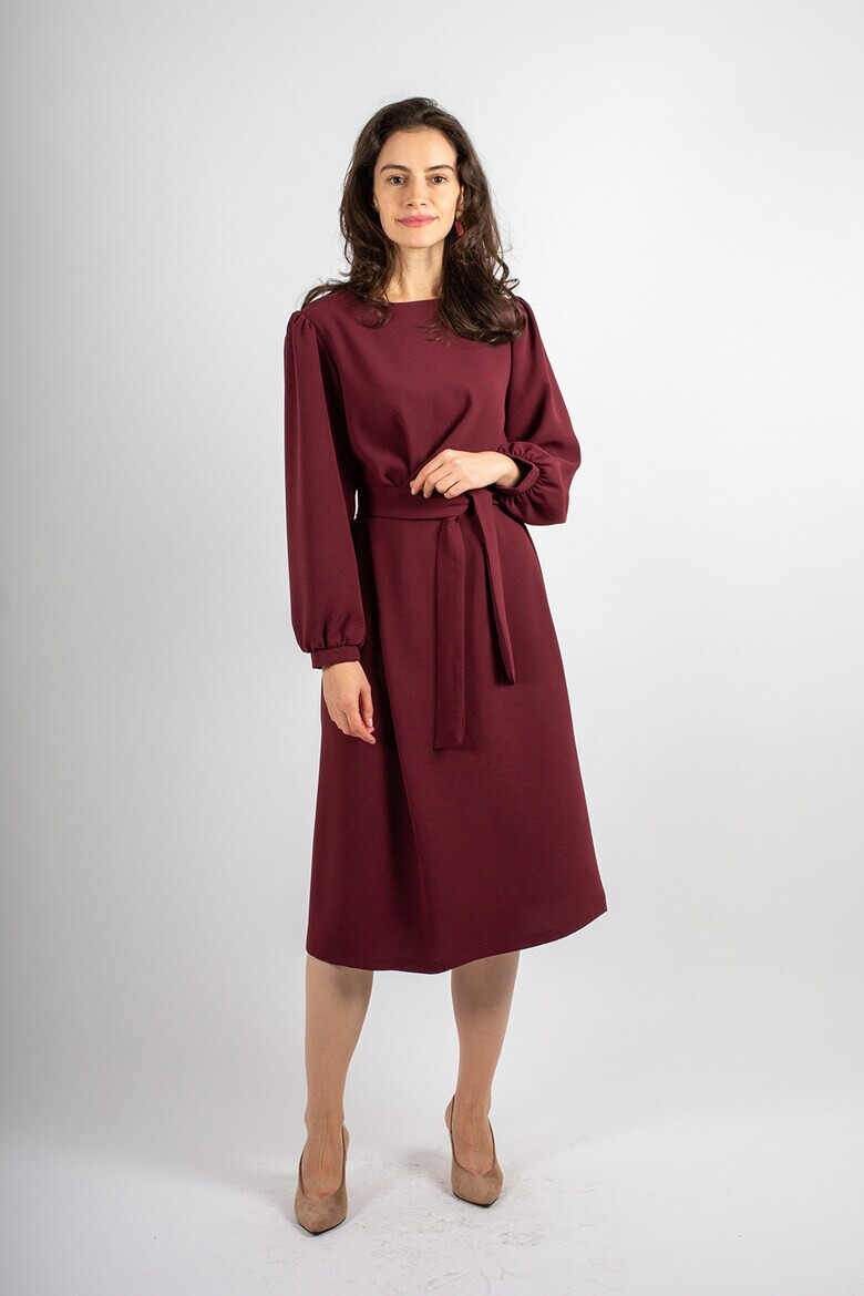 Couture de Marie Разкроена рокля Sonja - Бордо - Pepit.bg