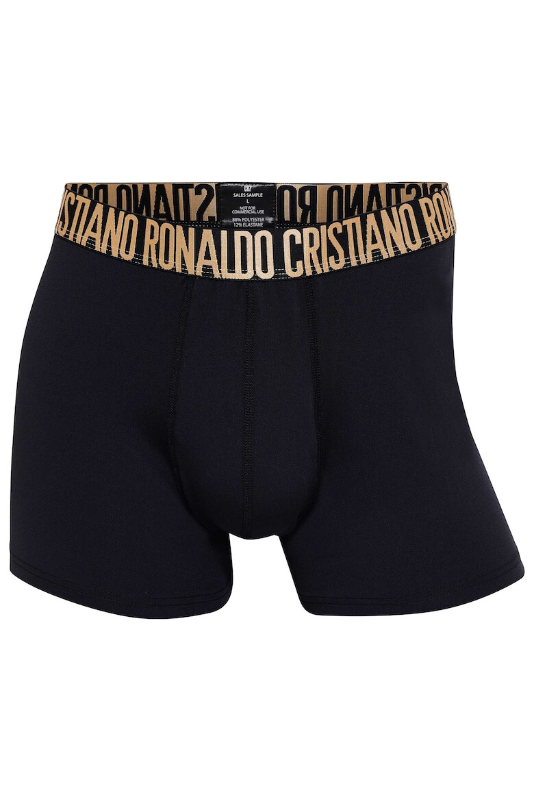 CR7 Боксерки с лого на талията - 5 чифта - Златист/Черен - Pepit.bg