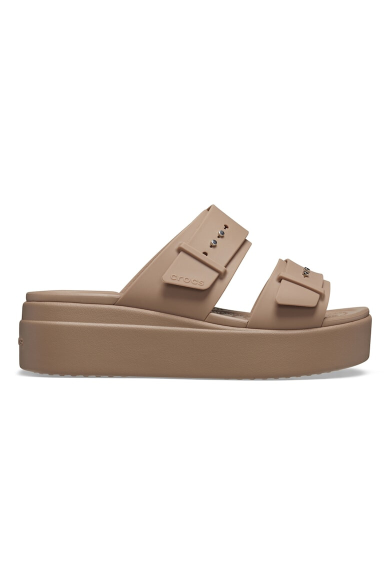 Crocs Brooklyn2 гумени чехли на клин - Pepit.bg