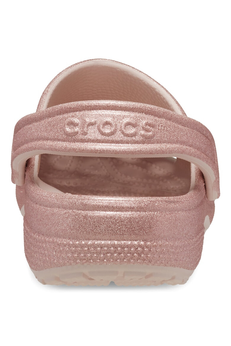 Crocs Крокс Classic с бляскав дизайн - Прашно розово - Pepit.bg