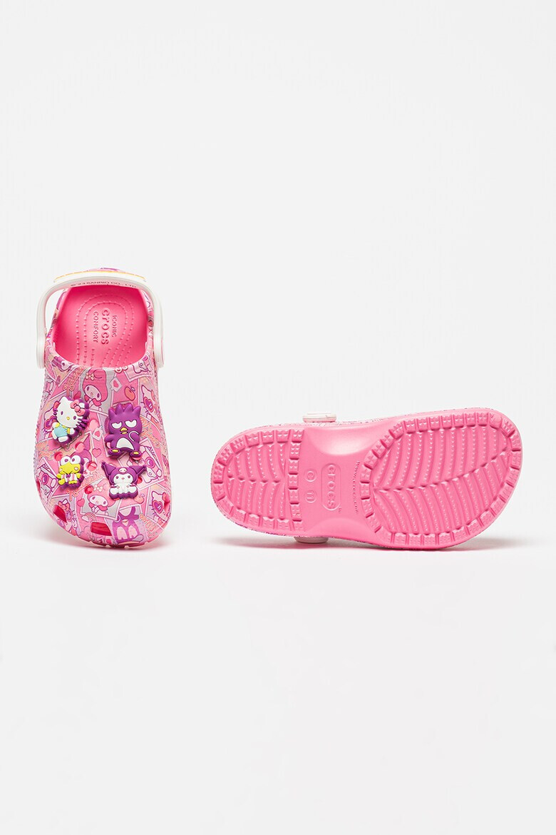 Crocs Крокс Classic с шарка на Hello Kitty - Pepit.bg