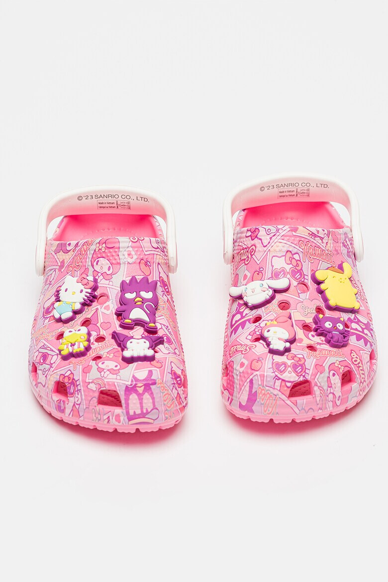 Crocs Крокс Classic с шарка на Hello Kitty - Pepit.bg